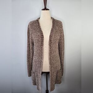 Altar'd State Knit Open Front Long Cardigan Sweater Size L NWOT